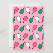 ピックボール 招待状 (裏面)