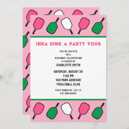 ピックボール 招待状