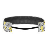 💛ピックボール – 黄色、黒のグレー、2021色 アスレチックヘッドバンド (裏面)