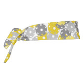 💛ピックボール – 黄色、黒のグレー、2021色 タイヘッドバンド (回転270)