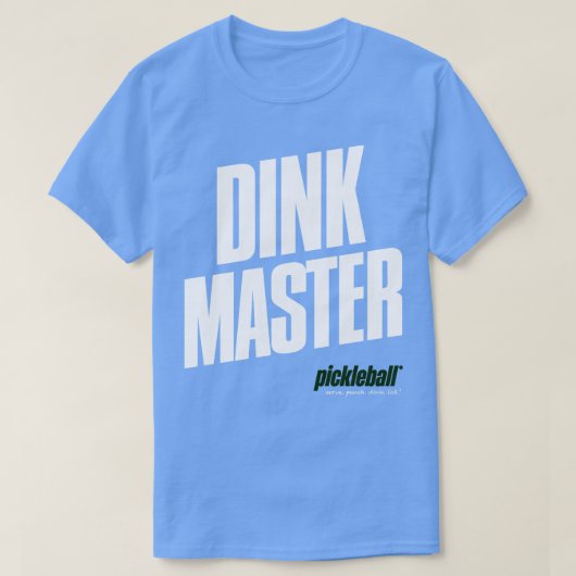 ピックボールDinkマスター Tシャツ (デザイン正面)