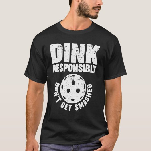 ピックボールDink応答可能1 Tシャツ (正面)