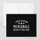 ピックボールDink Iは遊Pickleball Playerだった ポストカード (正面/裏面)