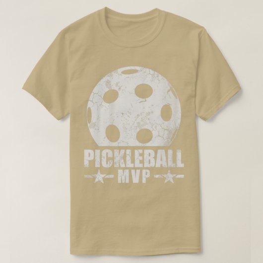 ピックボールMVP選手チームコーチトーナメントスポーツ Tシャツ (デザイン正面)