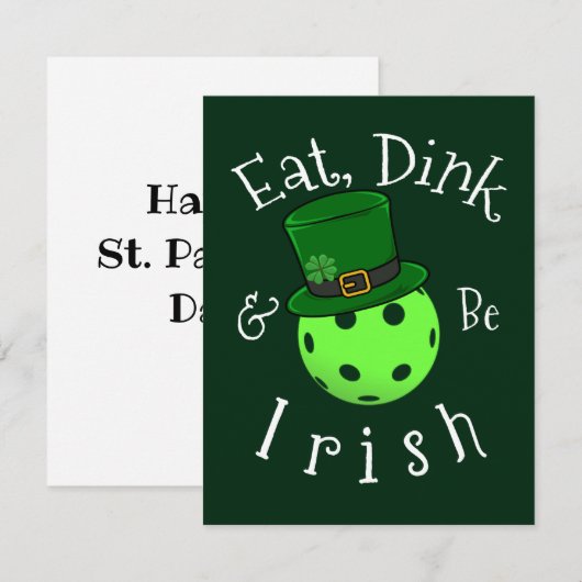 ピックボールSt patricks day (正面/裏面)