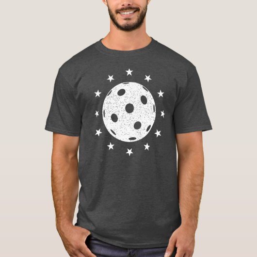 ピックボールTシャツ – オールスターズ Tシャツ (正面)