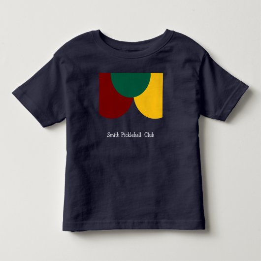 ピックボールTシャツ トドラーTシャツ (正面)