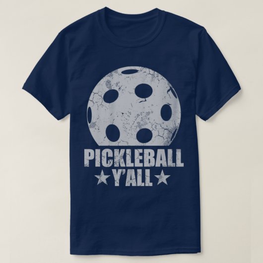 ピックボールYall Tシャツ (デザイン正面)