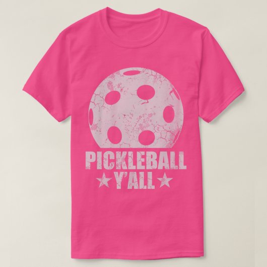 ピックボールYall Tシャツ (デザイン正面)