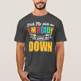 ピックミーピックミー ゲーム番組 楽しい Tシャツ