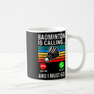 ピックラおもしろいルDMINTONシャトル コーヒーマグカップ