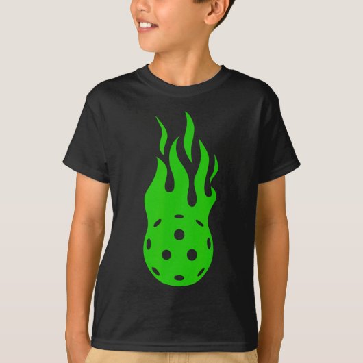 ピックラールフレーム – PaddlellテニスPickleller Pickle Tシャツ (正面)