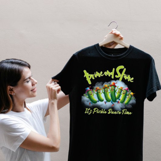 ピックルおもしろいダンスパーティー時間 Tシャツ
