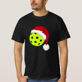 ピックルおもしろいボールのクリスマス Tシャツ