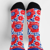 ピックルおもしろいボールのパッションソックス ソックス (上部)