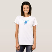 ピックルおもしろいボールのビッグDinkエネルギー Tシャツ (正面フル)
