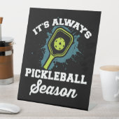 ピックルおもしろいボールの贈り物 台座サイン (インサイチュ)