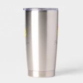 ピックルおもしろいボールクイーンパーソナライズされたモノグラム名 保温保冷タンブラー (右面)