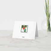 ピックルおもしろいボールクリスマスホリデーカード シーズンカード (裏面)