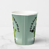 ピックルおもしろいボールチャンプ紙カップ 紙コップ (右)