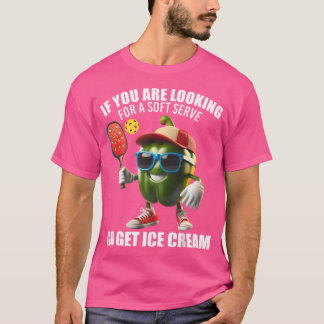 ピックルおもしろいボールデザインおもしろいペッパーPaddleball Pe Tシャツ