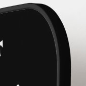 ピックルおもしろいボールパドルのドリンクショット ピックルボールラケット (左詳細)