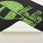 ピックルおもしろいボールパドルアップバターカップ シェルパブランケット (3/4)