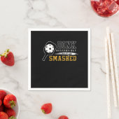 ピックルおもしろいボールパンズディンク責任あるスポーツ遊 スタンダードカクテルナプキン (インサイチュ)