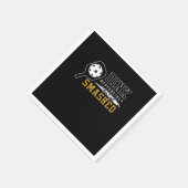 ピックルおもしろいボールパンズディンク責任あるスポーツ遊 スタンダードカクテルナプキン (角)