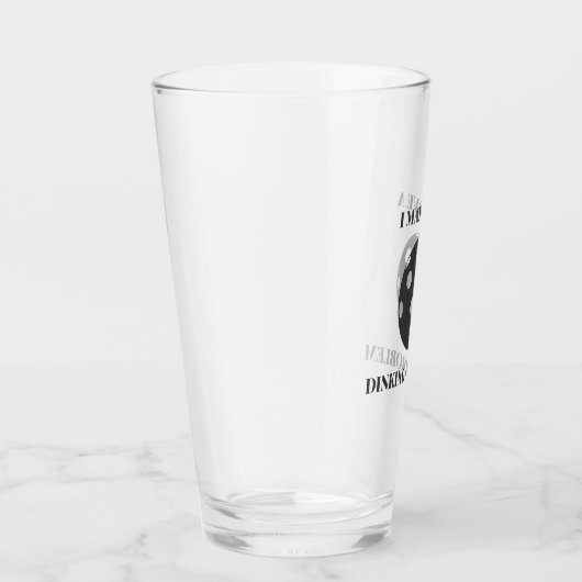 ピックルおもしろいボールピルスナースタイルビアグラス タンブラーグラス (右)