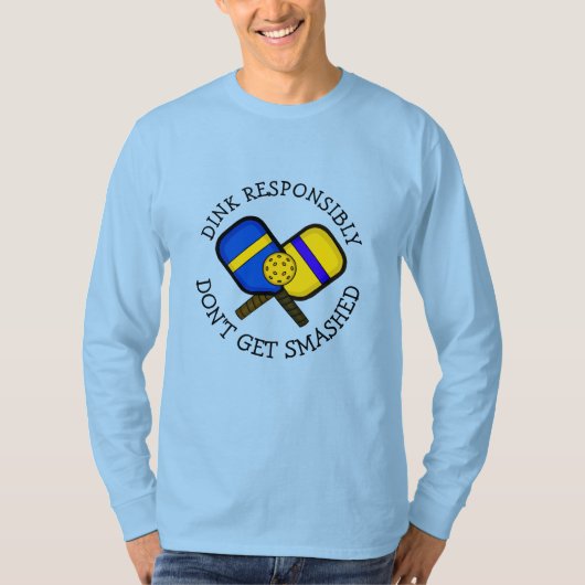 ピックルおもしろいボールプン |ぶつかり合わない Tシャツ (正面)