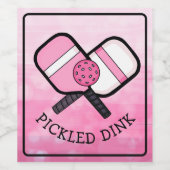 ピックルおもしろいボールプン ワインラベル (シングルラベル)