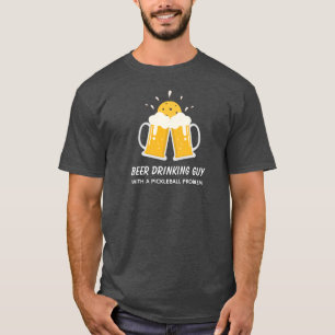 ピックルおもしろいボール問題のあるビール飲み屋 Tシャツ