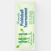 ピックルおもしろいボール旗 横断幕 (縦)