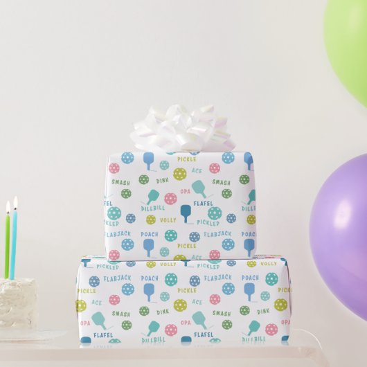 ピックルおもしろいボール話 ラッピングペーパー (パーティーギフト)