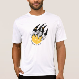 ピックルおもしろいボール選手モンスタービーストクローカスタム Tシャツ