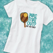 ピックルおもしろいボール選手 Tシャツ