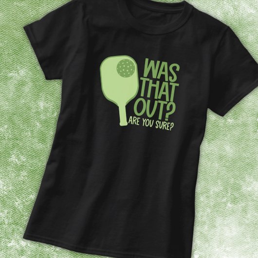 ピックルおもしろいボール選手 Tシャツ