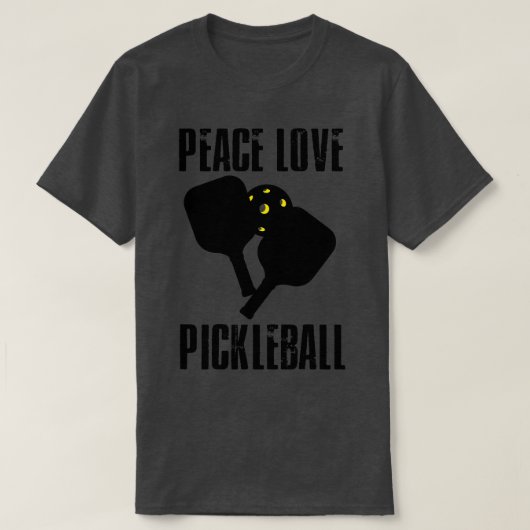 ピックルおもしろいボール Tシャツ (デザイン正面)