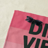 ピックルおもしろいボールDinkビブのみ!!ビーチタオル ビーチタオル (インサイチュ)