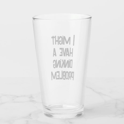 ピックルおもしろいボールIが問題を抱えている可能性がある タンブラーグラス (裏面)