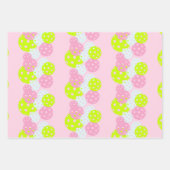 ピックルかわいらしボールラッピング紙 ラッピングペーパーシート (正面3)