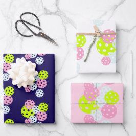 ピックルかわいらしボールラッピング紙 ラッピングペーパーシート