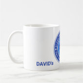 ピックルもしボール:あなたは熱を取ることができない、青いコーヒー コーヒーマグカップ (左)