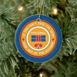 ピックルもしボール：熱は取れない….. セラミックオーナメント