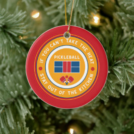 ピックルもしボール：熱は取れない….. セラミックオーナメント