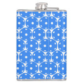 ピックルもしボール:熱/青を取ることはでき淡い色のない フラスク (裏面)