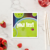 ピックルカスタマイズボールのパーソナライズおもしろい スタンダードカクテルナプキン (インサイチュ)