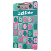 ピックルカスタムボール(文字付き)[前面/背面] クリップボード (左)