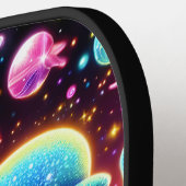 ピックルカラフルボールパドル ピックルボールラケット (左詳細)